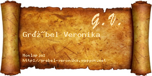 Grébel Veronika névjegykártya