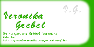 veronika grebel business card