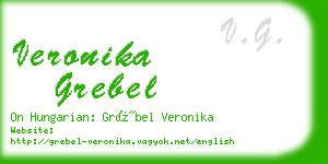veronika grebel business card